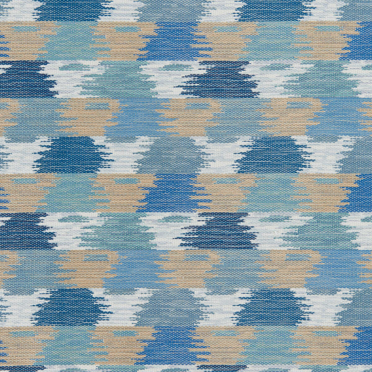 Chirouze Weave - Blue - BRUNSCHWIG & FILS Fabric