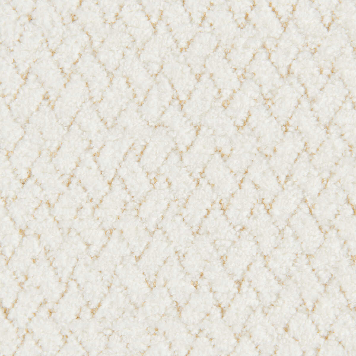 Trevoux Texture - White - BRUNSCHWIG & FILS Fabric