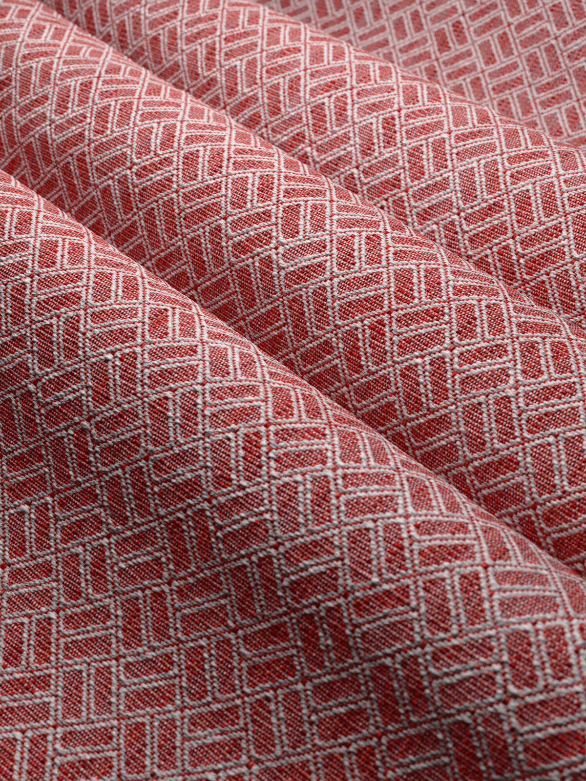 Belchamp Weave - Red - Brunschwig & Fils Fabric