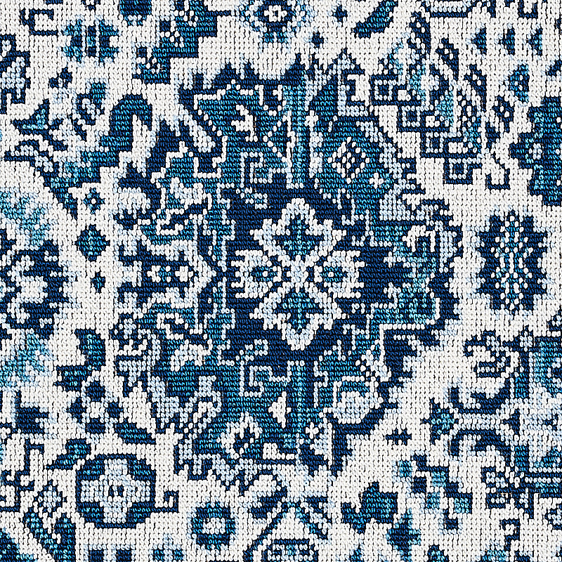 PALLAY-PINGL-PORCELAIN-ON-IVORY-SCHUMACHER-80622 - Schumacher Fabric