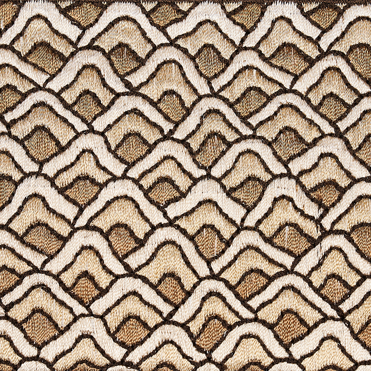 SUNRISE-EMBROIDERY-TAPE-SAND-SCHUMACHER-80890 - Schumacher Trim
