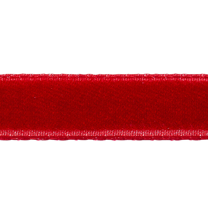 VELVET-TAPE-NARROW-CRIMSON-SCHUMACHER-80927 - Schumacher Trim