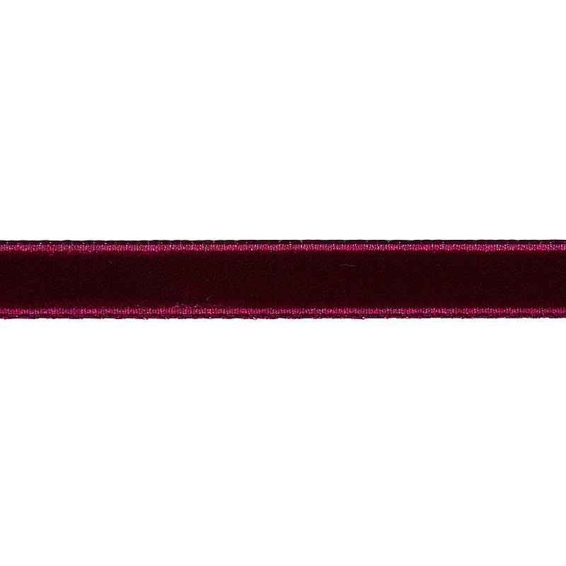 VELVET-TAPE-NARROW-AUBERGINE-SCHUMACHER-80928 - Schumacher Trim