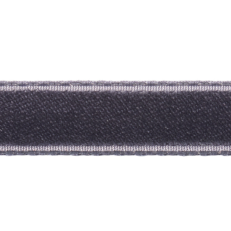 VELVET-TAPE-NARROW-GRAPHITE-SCHUMACHER-80930 - Schumacher Trim