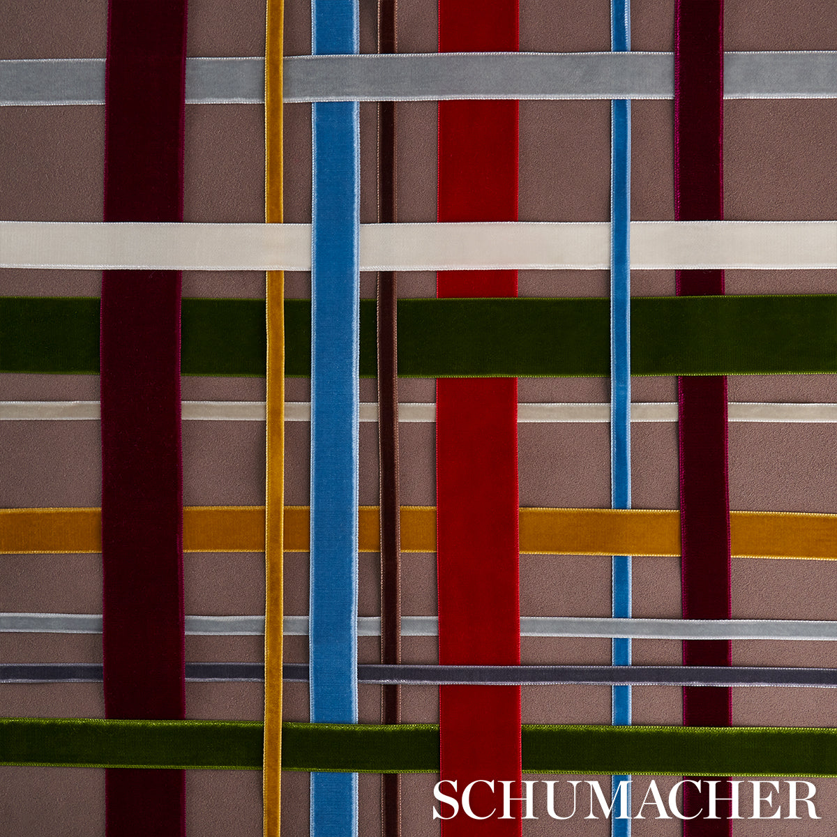 VELVET-TAPE-WIDE-SAPHIRE-SCHUMACHER-80964 - Schumacher Recortar
