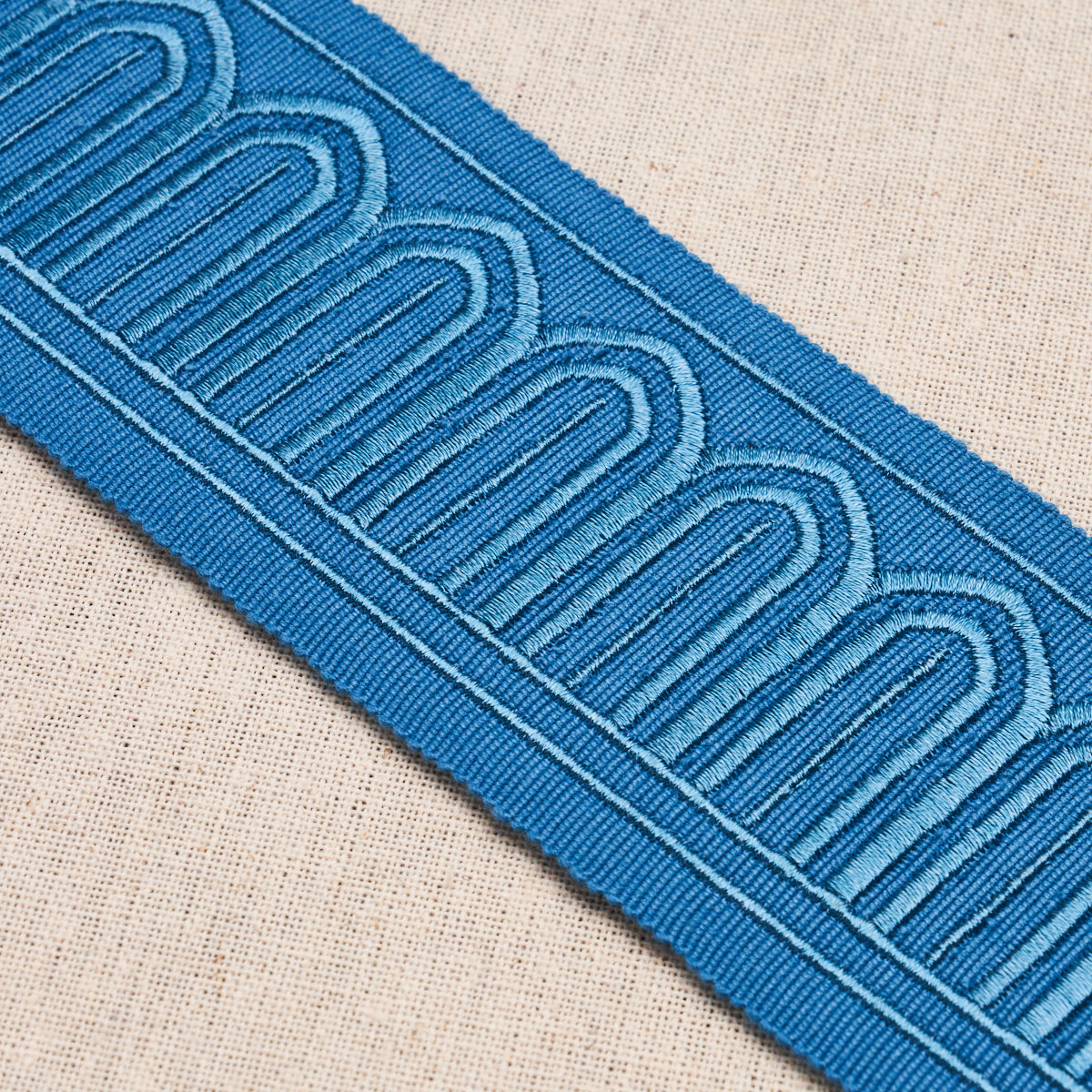 ARCHES-EMBROIDERED-TAPE-MEDIUM-TEAL-SCHUMACHER-81151 - Schumacher Trim