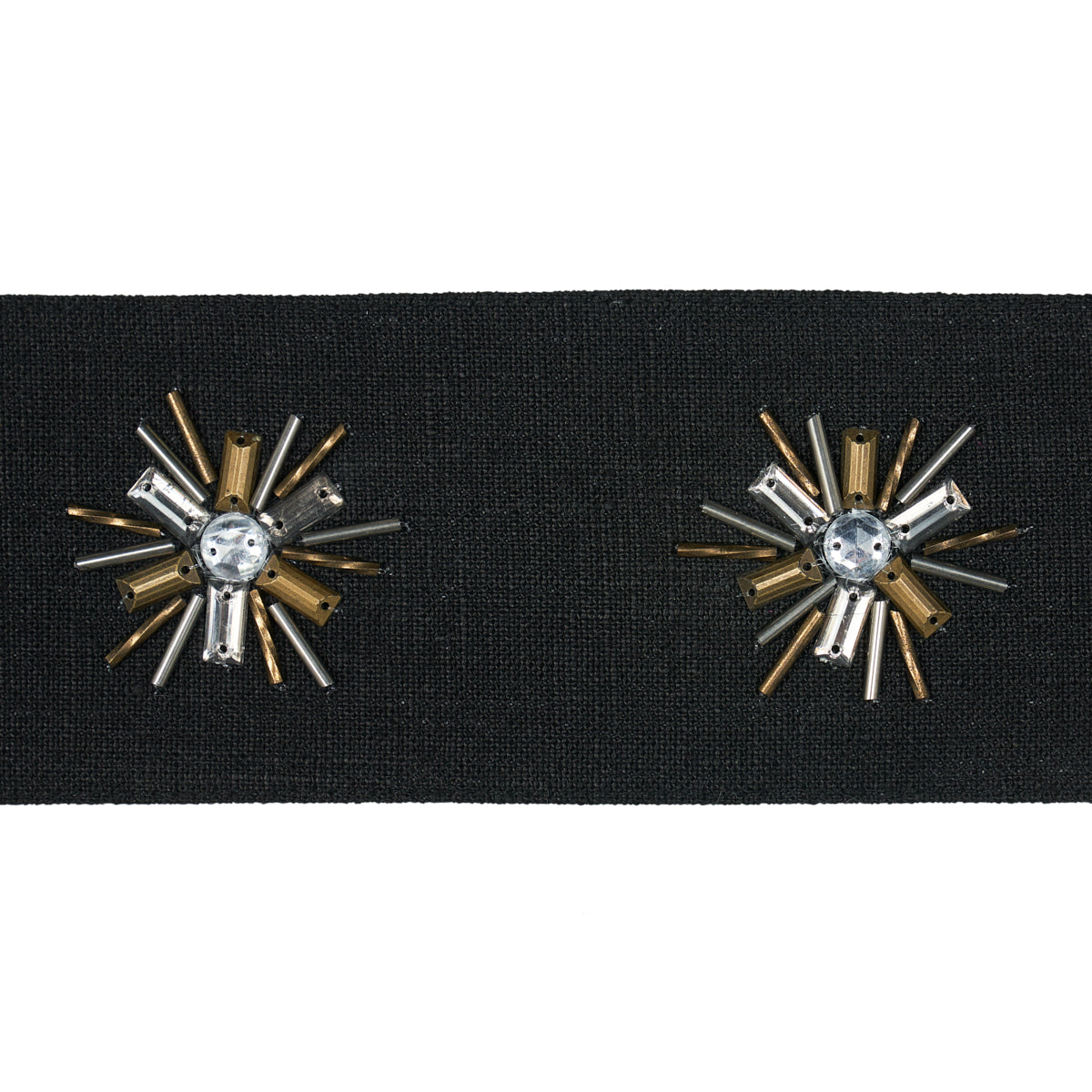 CONSTELLATION-BEADED-TAPE-BLACK-SCHUMACHER-81191 - Schumacher Trim