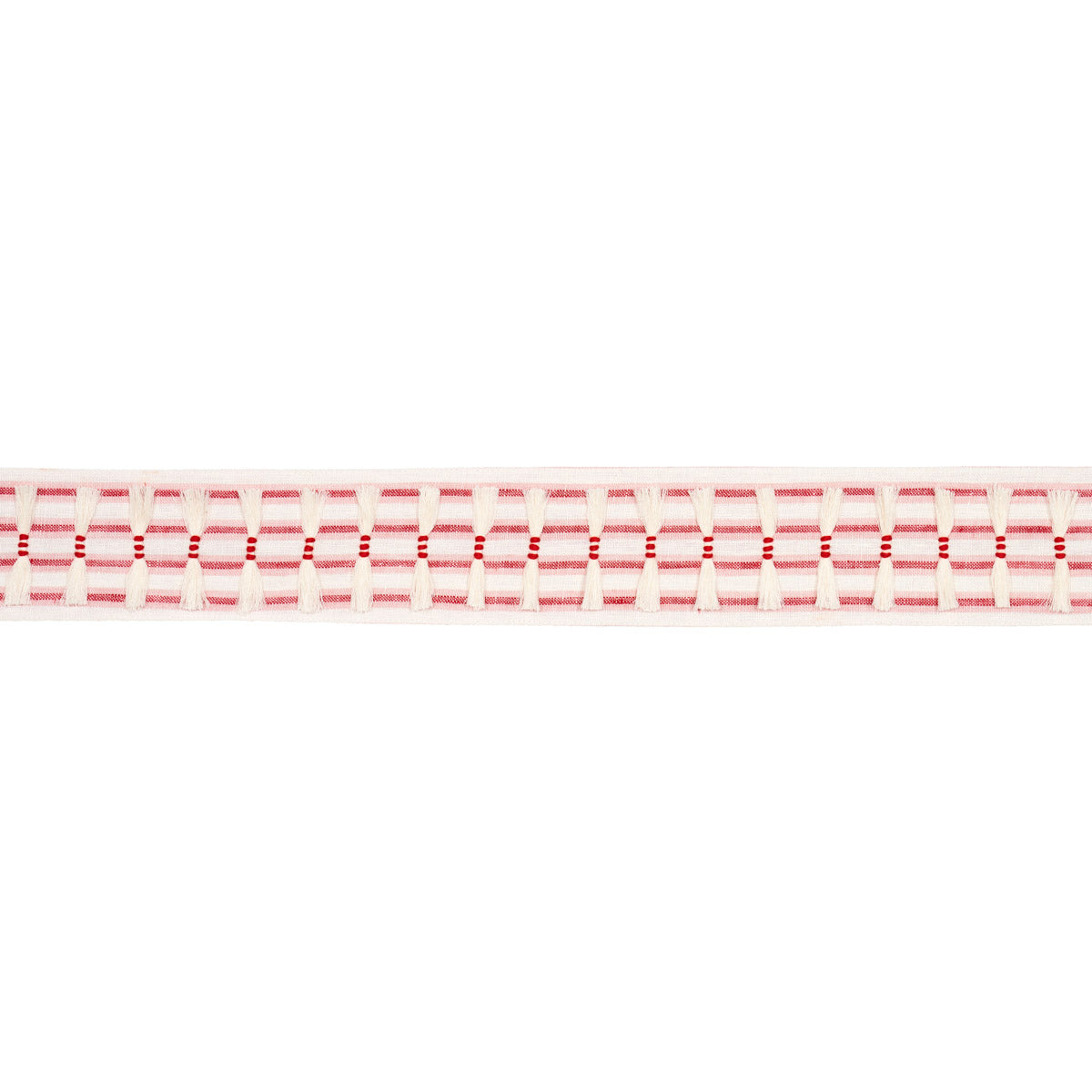 EYELASH-FRINGE-RED-SCHUMACHER-81202 - Schumacher Trim
