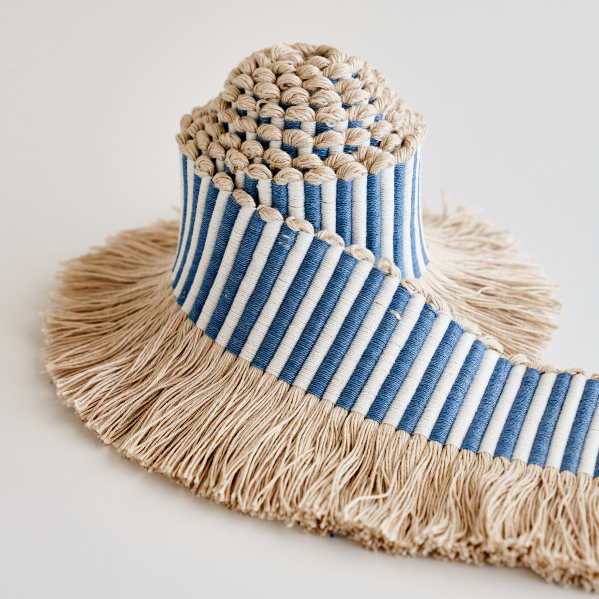 GRAPHIC-FRINGE-BLUE-SCHUMACHER-81211 - Schumacher Trim