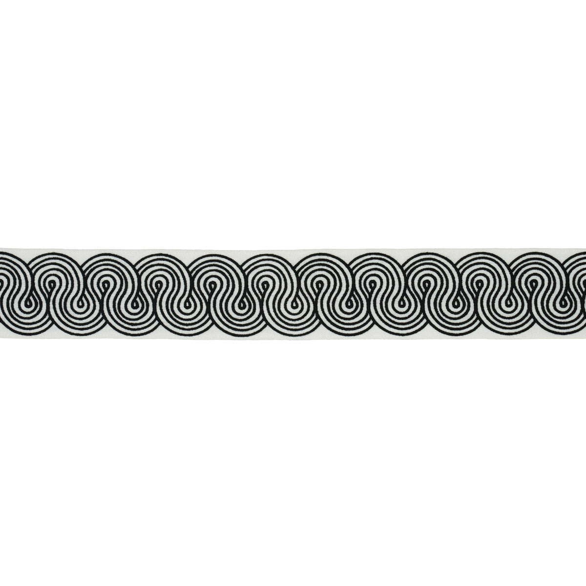 GIRALDI-EMBROIDERED-TRIM-BLACK-SCHUMACHER-81250 - Schumacher Trim
