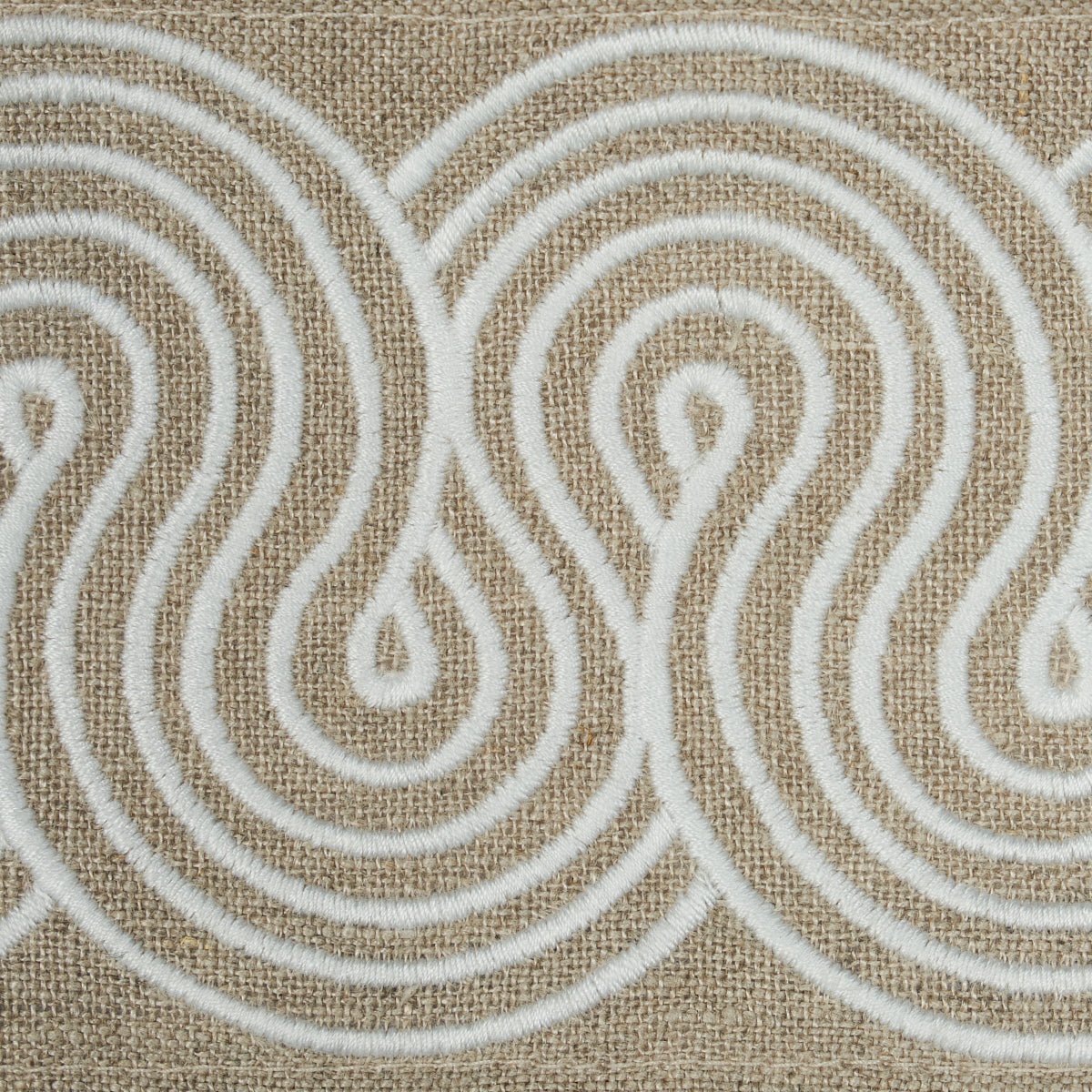 GIRALDI-EMBROIDERED-TRIM-LINEN-SCHUMACHER-81251 - Schumacher Trim
