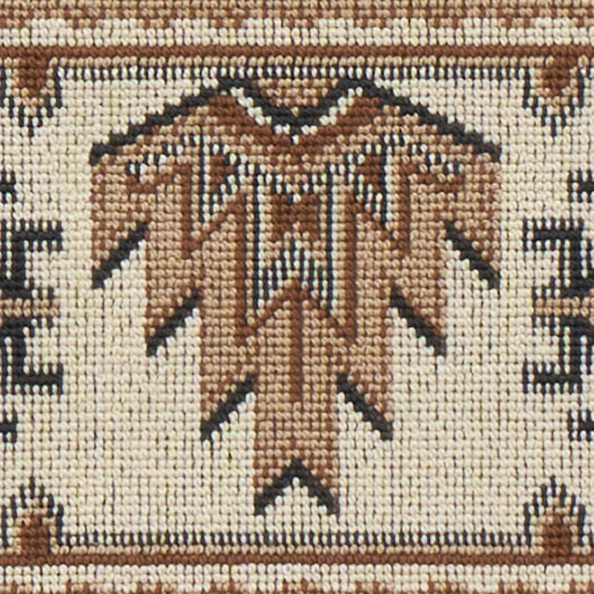 Crowley Épinglé - Brown - Schumacher 81332 Fabric - Schumacher Fabric