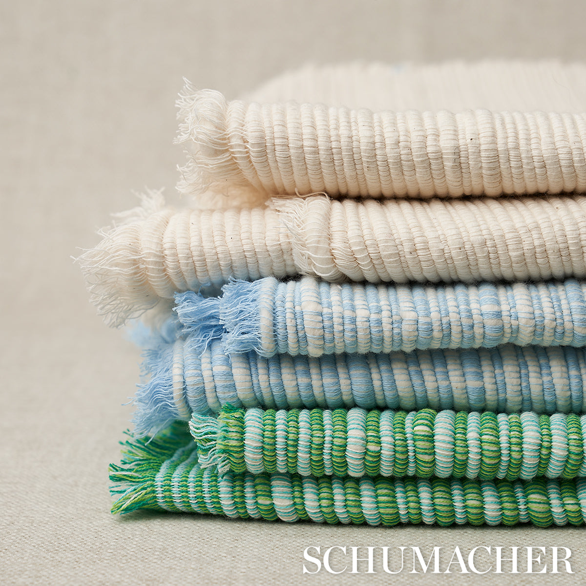 ZETA-HANDWOVEN-TEXTURE-GREEN-SCHUMACHER-81371 - Schumacher Fabric