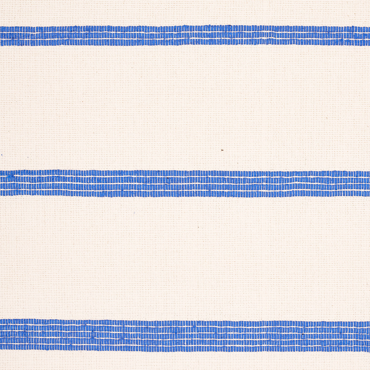 Cambaya Handwoven Stripe - Blue - Schumacher 81391 Fabric - Schumacher Fabric