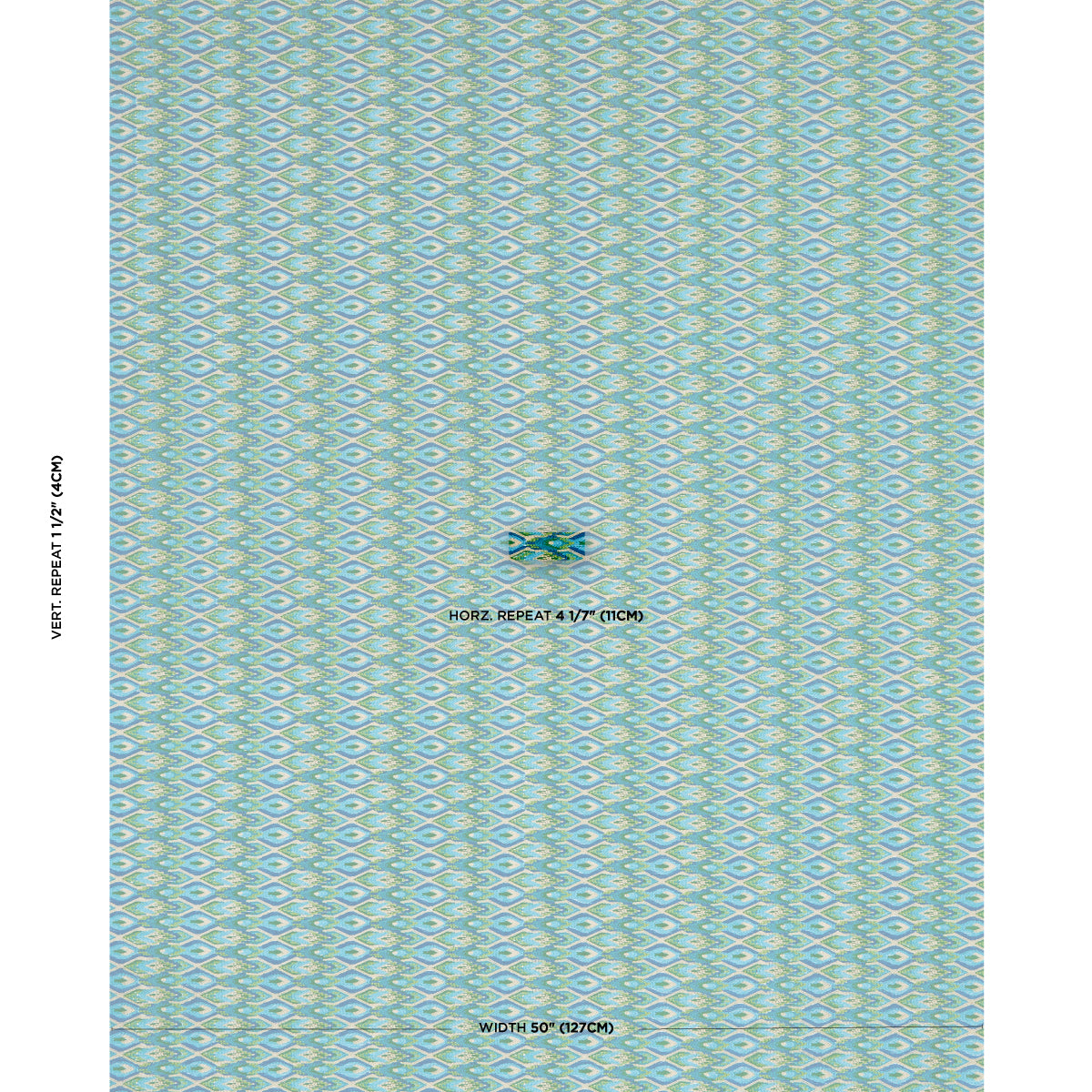 LORIKEET-EMBROIDERY-PEACOCK-SCHUMACHER-81470 - Schumacher Fabric