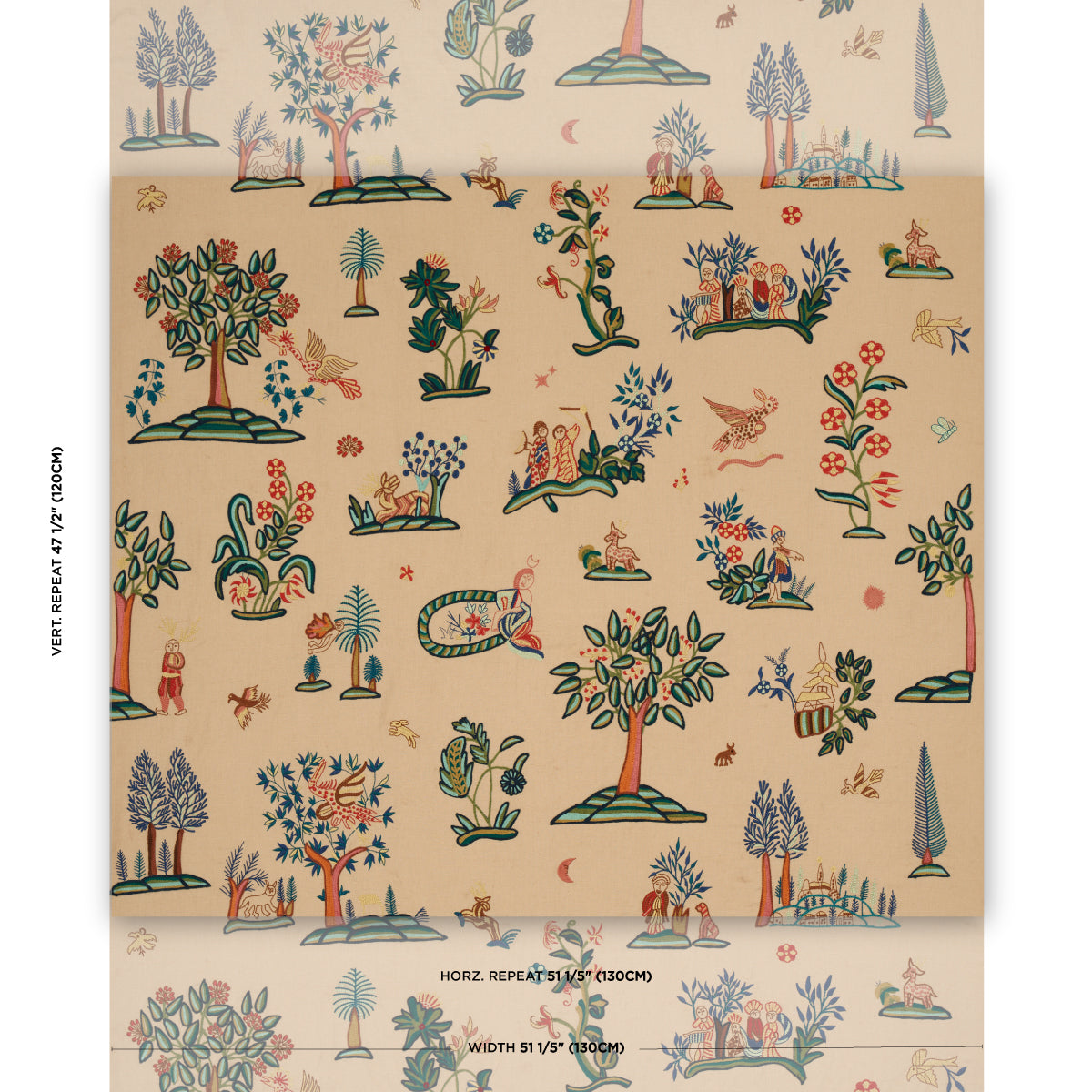 GARDEN-FANTASIE-DOCUMENT-SCHUMACHER-81480 - Schumacher Fabric