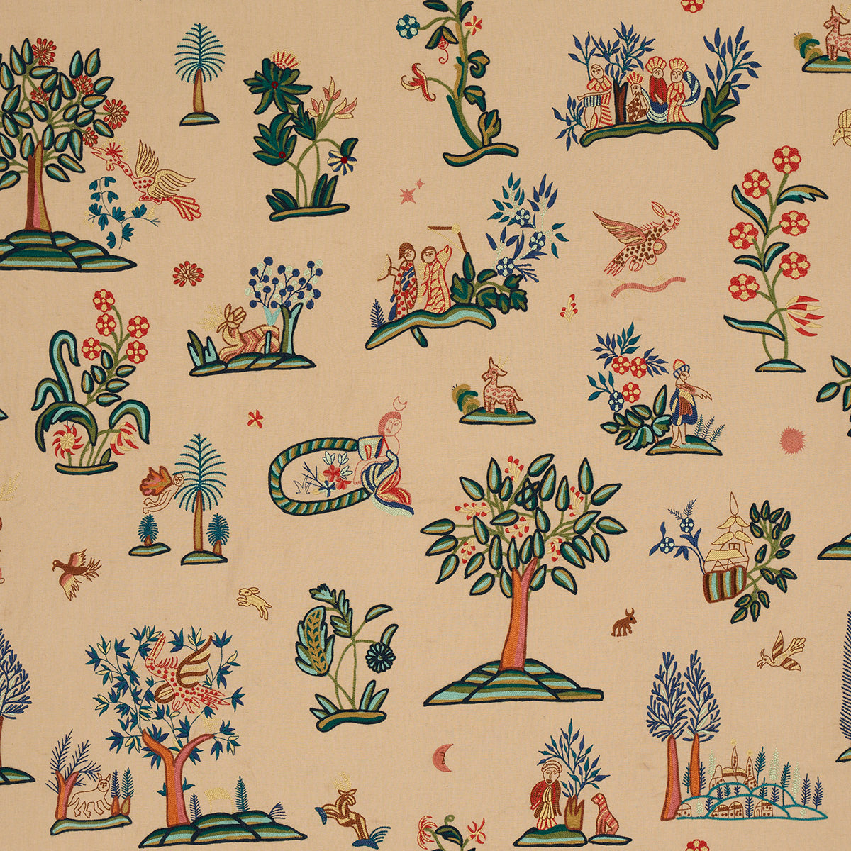 GARDEN-FANTASIE-DOCUMENT-SCHUMACHER-81480 - Schumacher Fabric