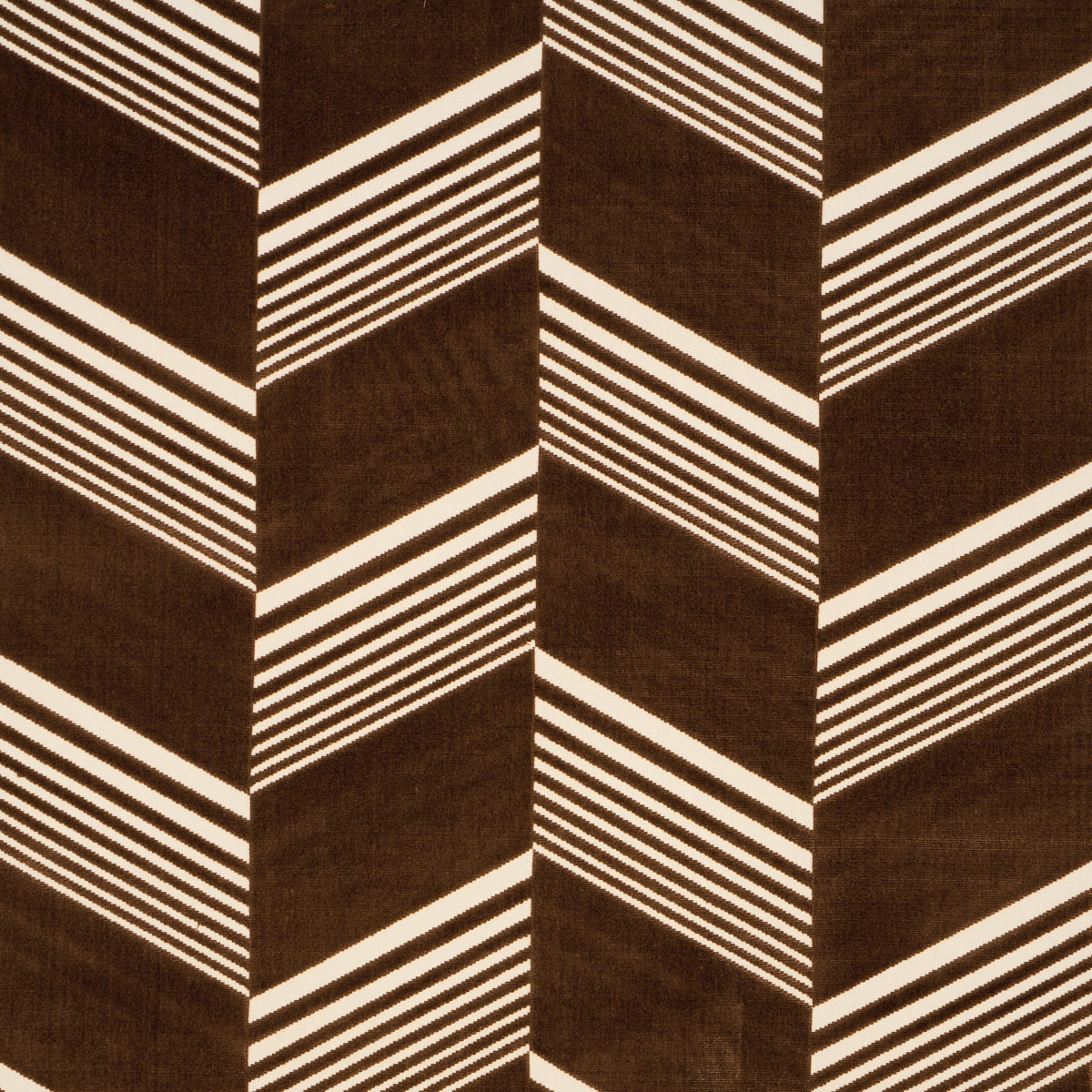 Jessie Cut Velvet - Sable - Schumacher 81575 Fabric - Schumacher Fabric