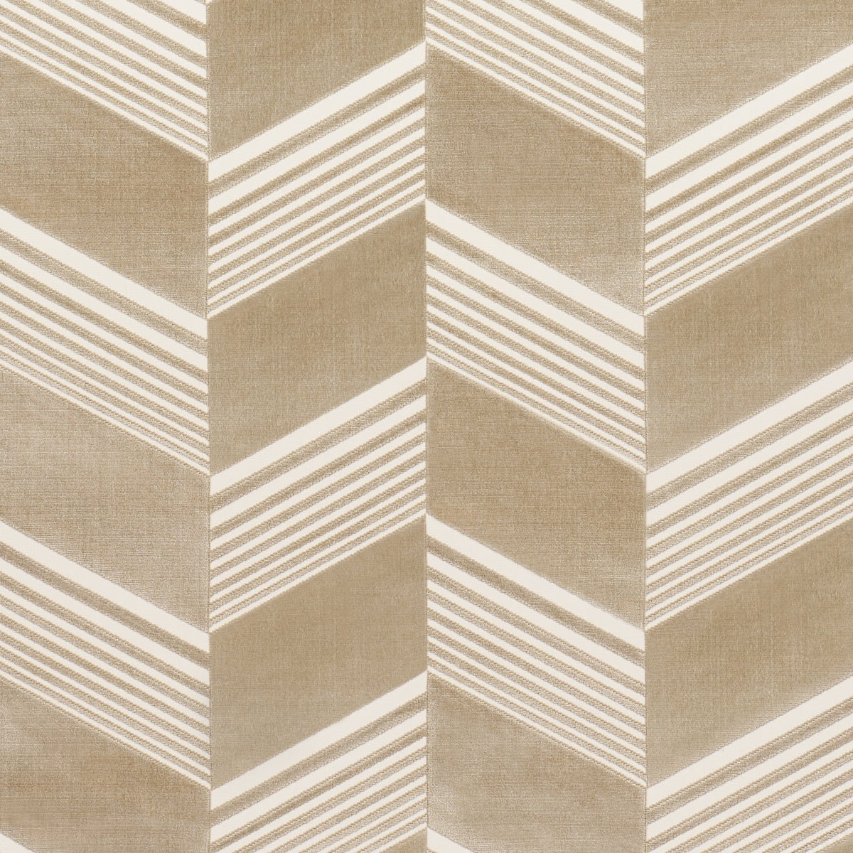 Jessie Cut Velvet - Sand - Schumacher 81576 Fabric - Schumacher Fabric