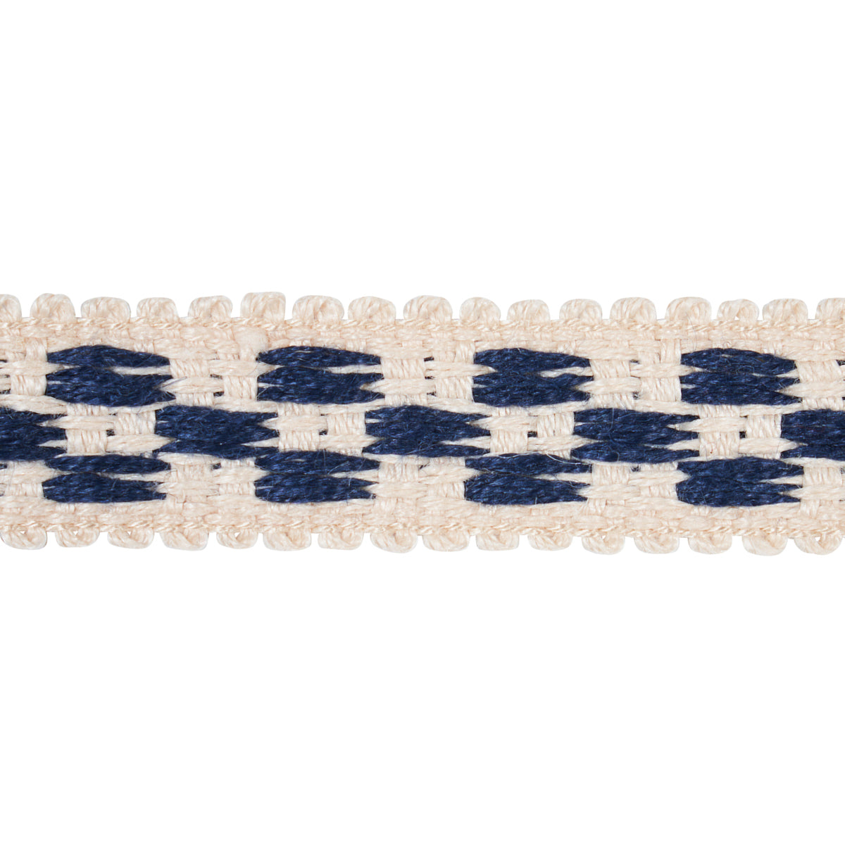 CRAWFORD-CHECK-TAPE-NARROW-INDIGO-SCHUMACHER-81620 - Schumacher Trim