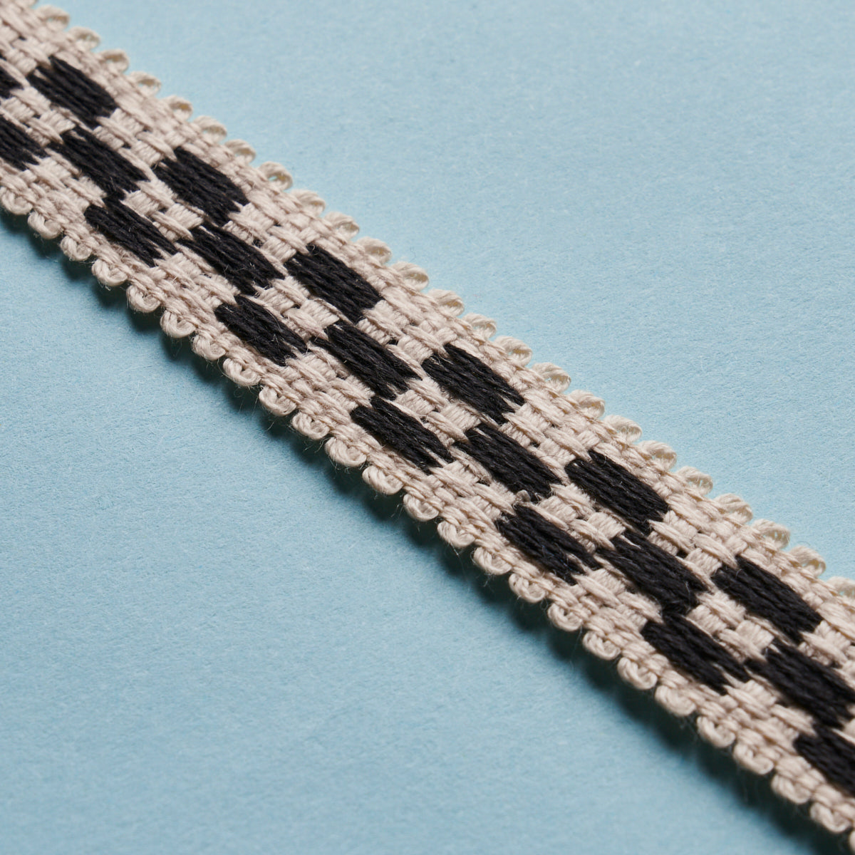 CRAWFORD-CHECK-TAPE-NARROW-BASALT-SCHUMACHER-81623 - Schumacher Trim