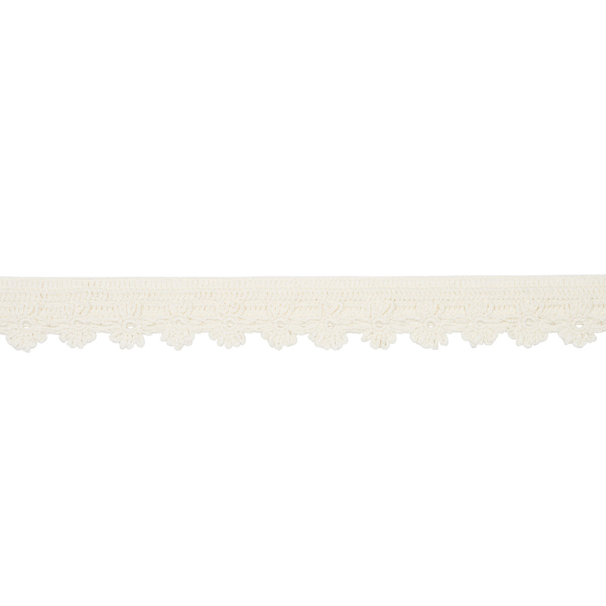EVELYNE-CROCHET-TRIM-IVORY-SCHUMACHER-81700 - Schumacher Recortar