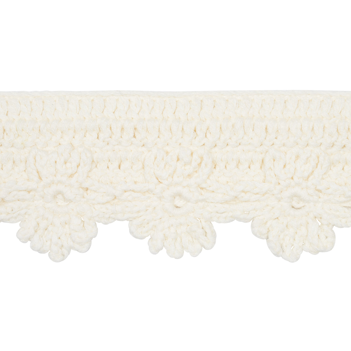 EVELYNE-CROCHET-TRIM-IVORY-SCHUMACHER-81700 - Schumacher Recortar