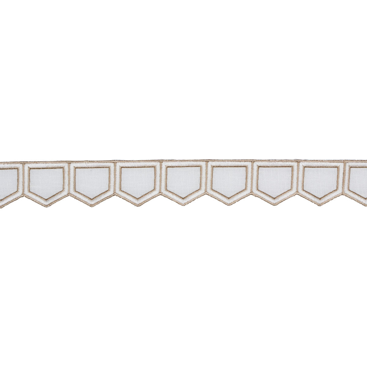 HONEYCOMB-TRIM-IVORY-SCHUMACHER-81750 - Schumacher Recortar