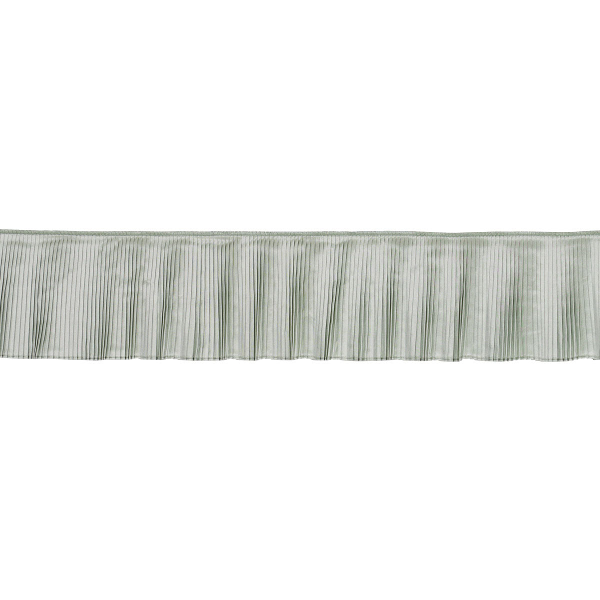 BOTTICELLI-SILK-RUFFLE-TRIM-MINERAL-SCHUMACHER-81791 - Schumacher Trim