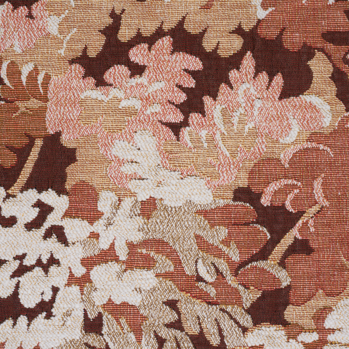 Verdure Tapestry - Terracotta - Schumacher 81852 Fabric - Schumacher Fabric