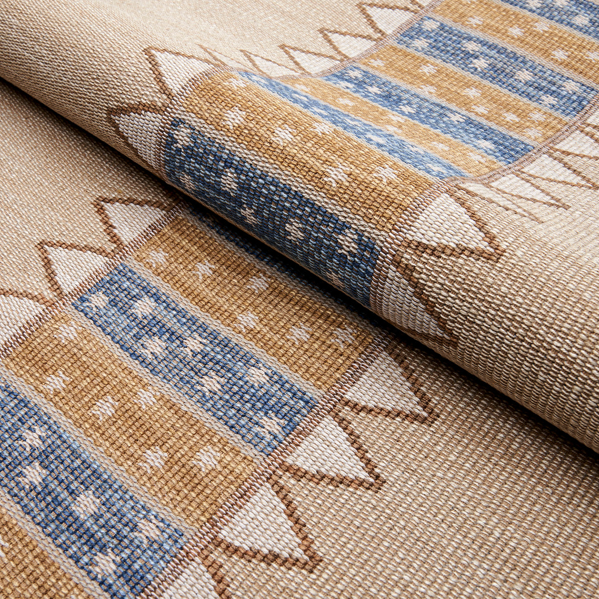 NOOR-KILIM-STRIPE-OCHRE-SCHUMACHER-81980 - Schumacher Fabric