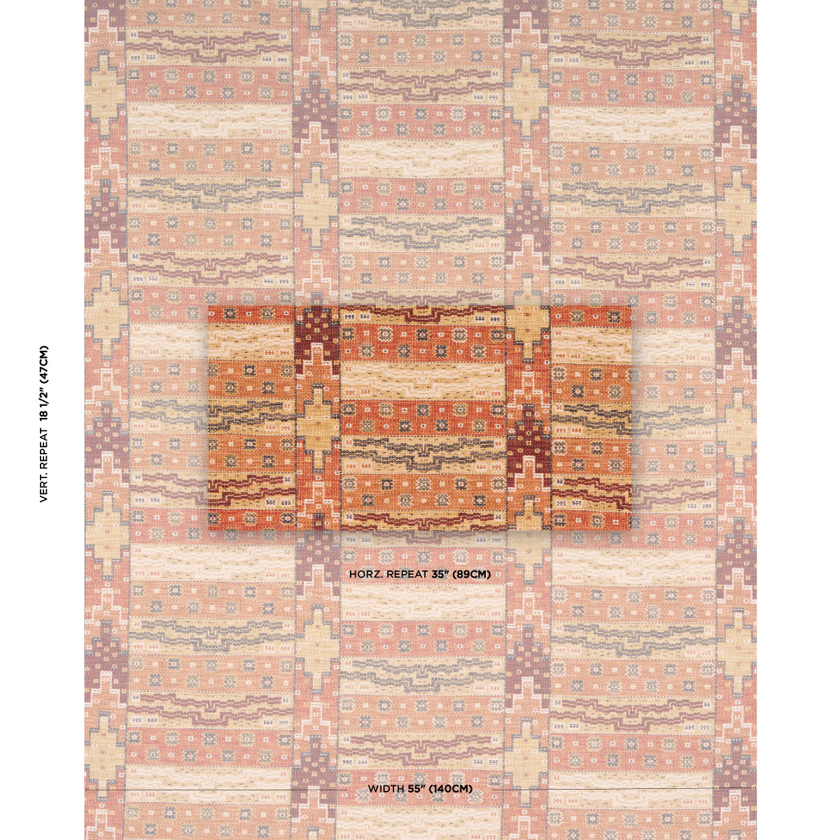 FAIRUZA-FLATWEAVE-SPICE-SCHUMACHER-81990 - Schumacher Fabric
