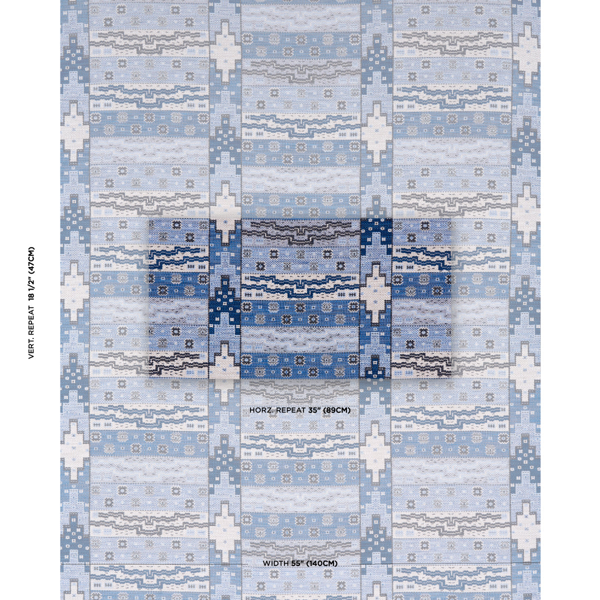 FAIRUZA-FLATWEAVE-DENIM-SCHUMACHER-81991 - Schumacher Fabric