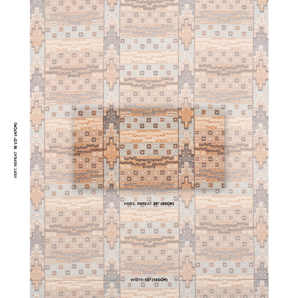 FAIRUZA-FLATWEAVE-FOG-SCHUMACHER-81992 - Schumacher Fabric