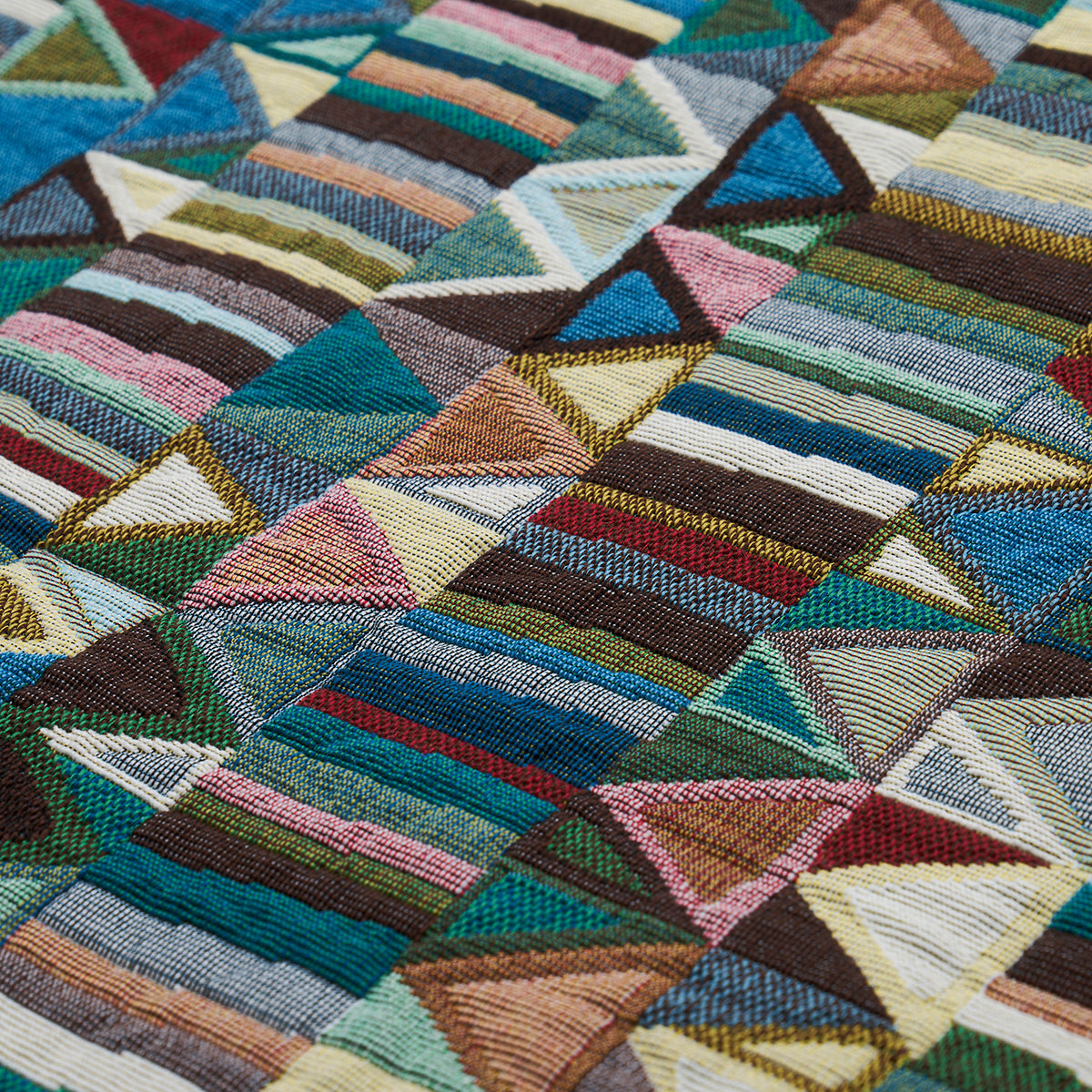 BIZANTINO-QUILTED-WEAVE-PEACOCK-SCHUMACHER-82020 - Schumacher Fabric