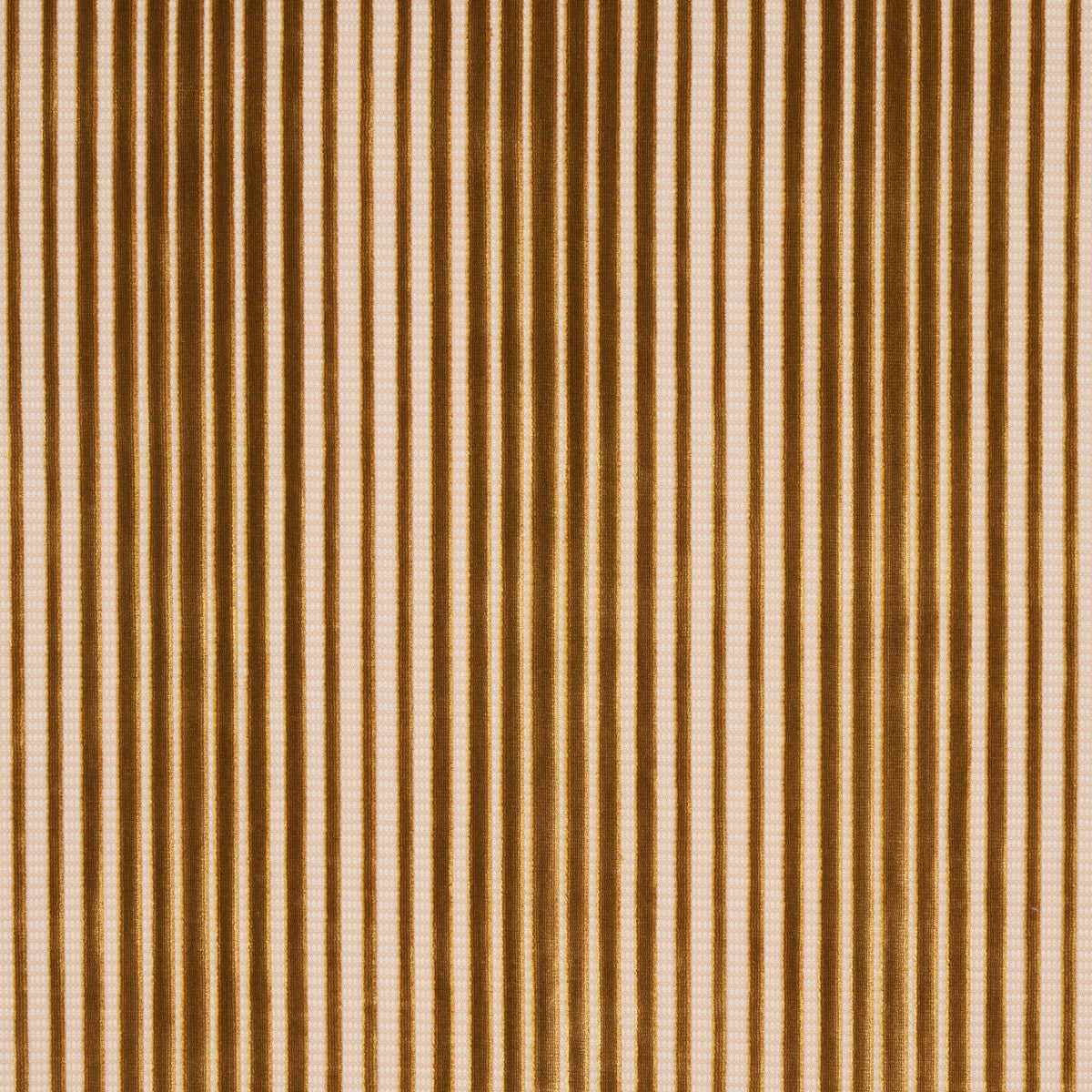 Chimay Stripe Velvet - Bronze - Schumacher 82151 Fabric - Schumacher Fabric