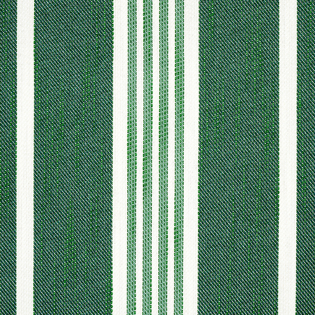 HAMPTON-STRIPE-INDOOR-OUTDOOR-EMERALD-SCHUMACHER-82302 - Schumacher Fabric
