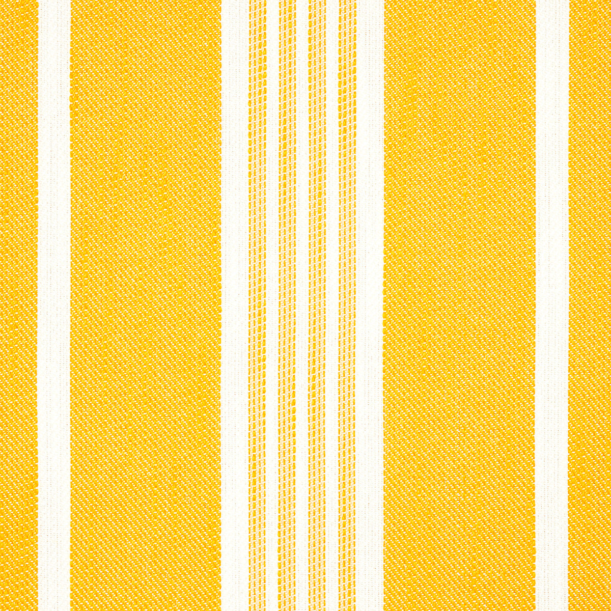 HAMPTON-STRIPE-INDOOR-OUTDOOR-CANARY-SCHUMACHER-82303 - Schumacher Fabric