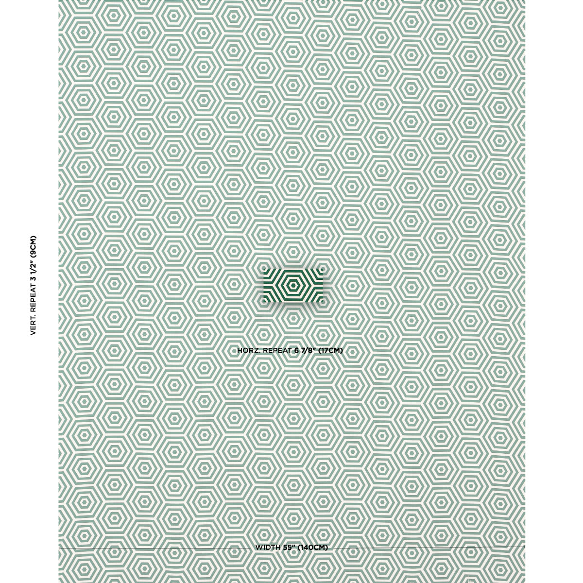 BEES-KNEES-INDOOR-OUTDOOR-EMERALD-SCHUMACHER-82311 - Schumacher Fabric