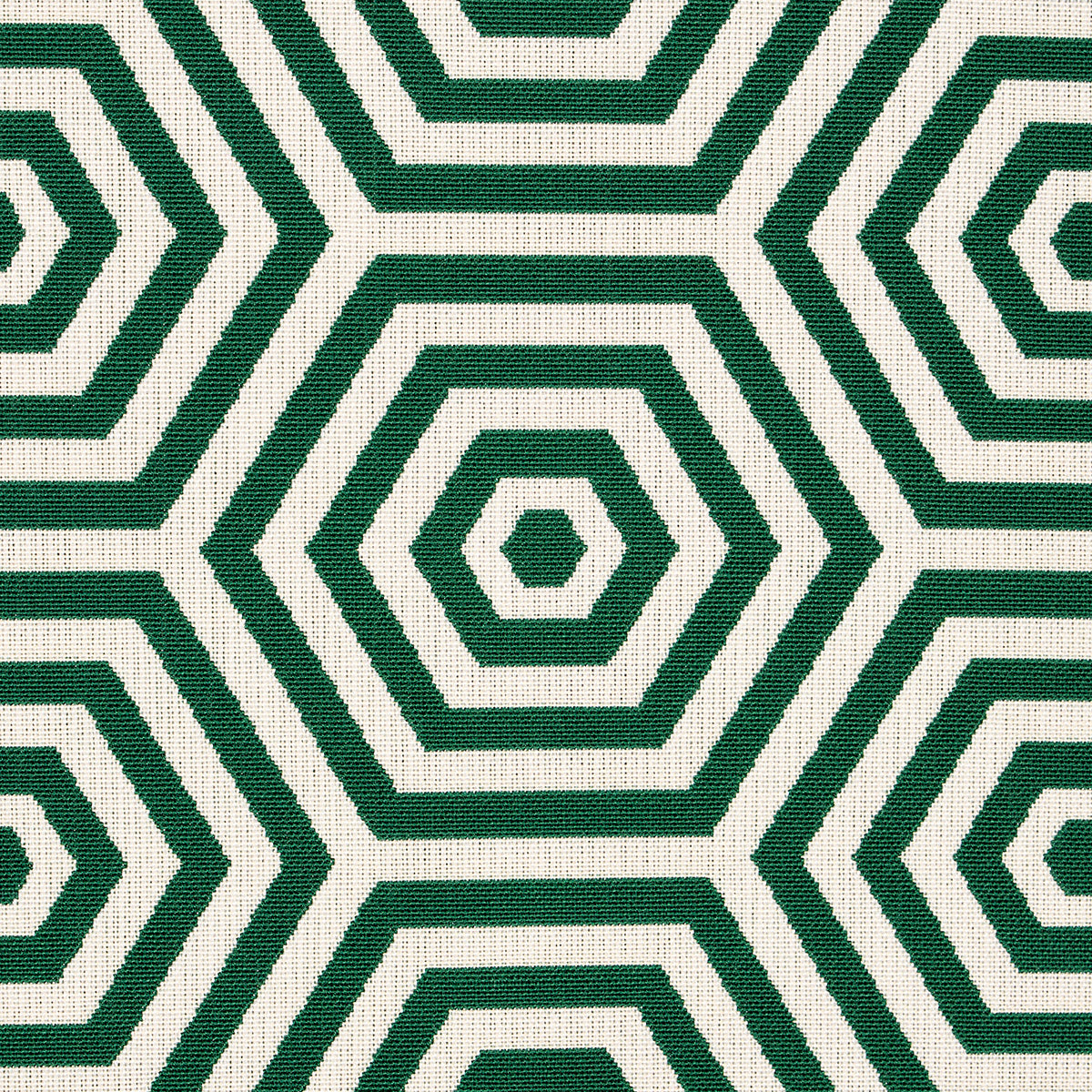 BEES-KNEES-INDOOR-OUTDOOR-EMERALD-SCHUMACHER-82311 - Schumacher Fabric