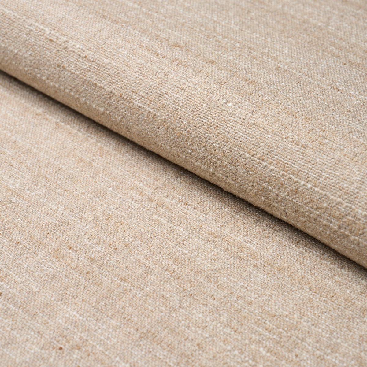 Atlas Wool Texture - Oat - Schumacher 82365 Fabric - Schumacher Fabric