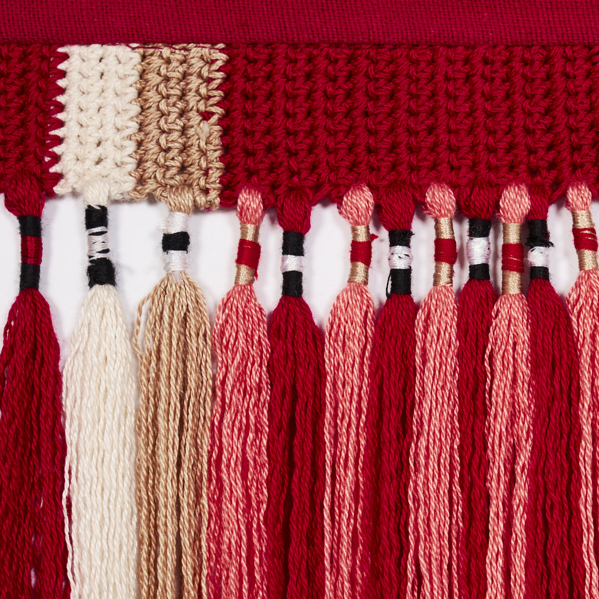 EL-MOROCCO-HANDMADE-TASSEL-TRIM-WARM-MULTI-SCHUMACHER-82520 - Schumacher Trim