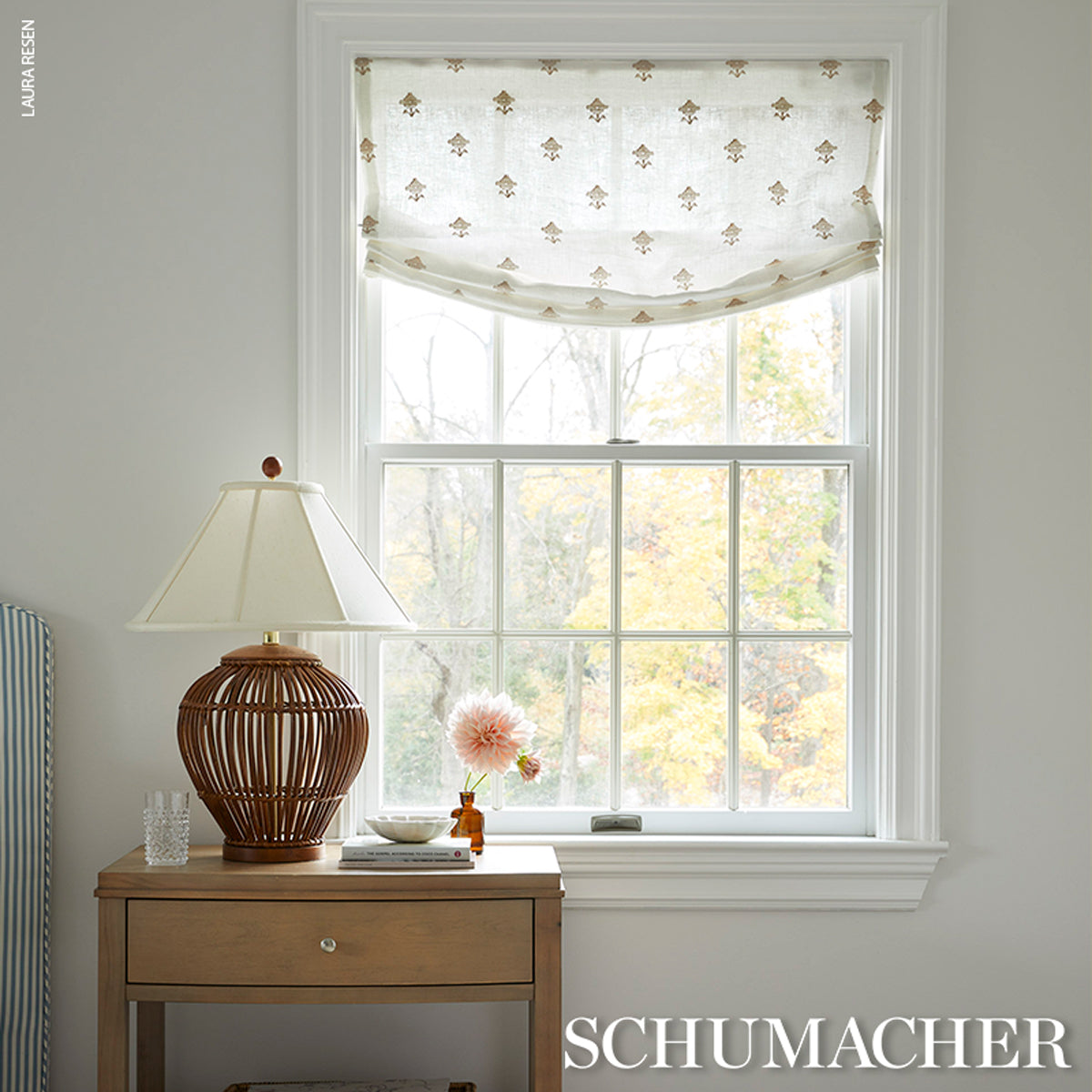RUBIA-SHEER-IVORY-SCHUMACHER-82550 - Schumacher Fabric