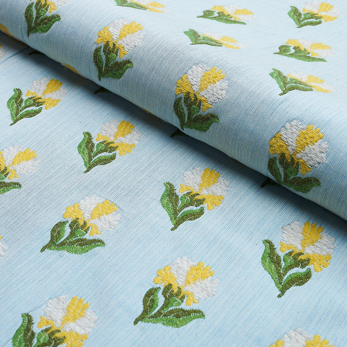 ROSINA-FLORAL-MARIGOLD-SCHUMACHER-82632 - Schumacher Fabric