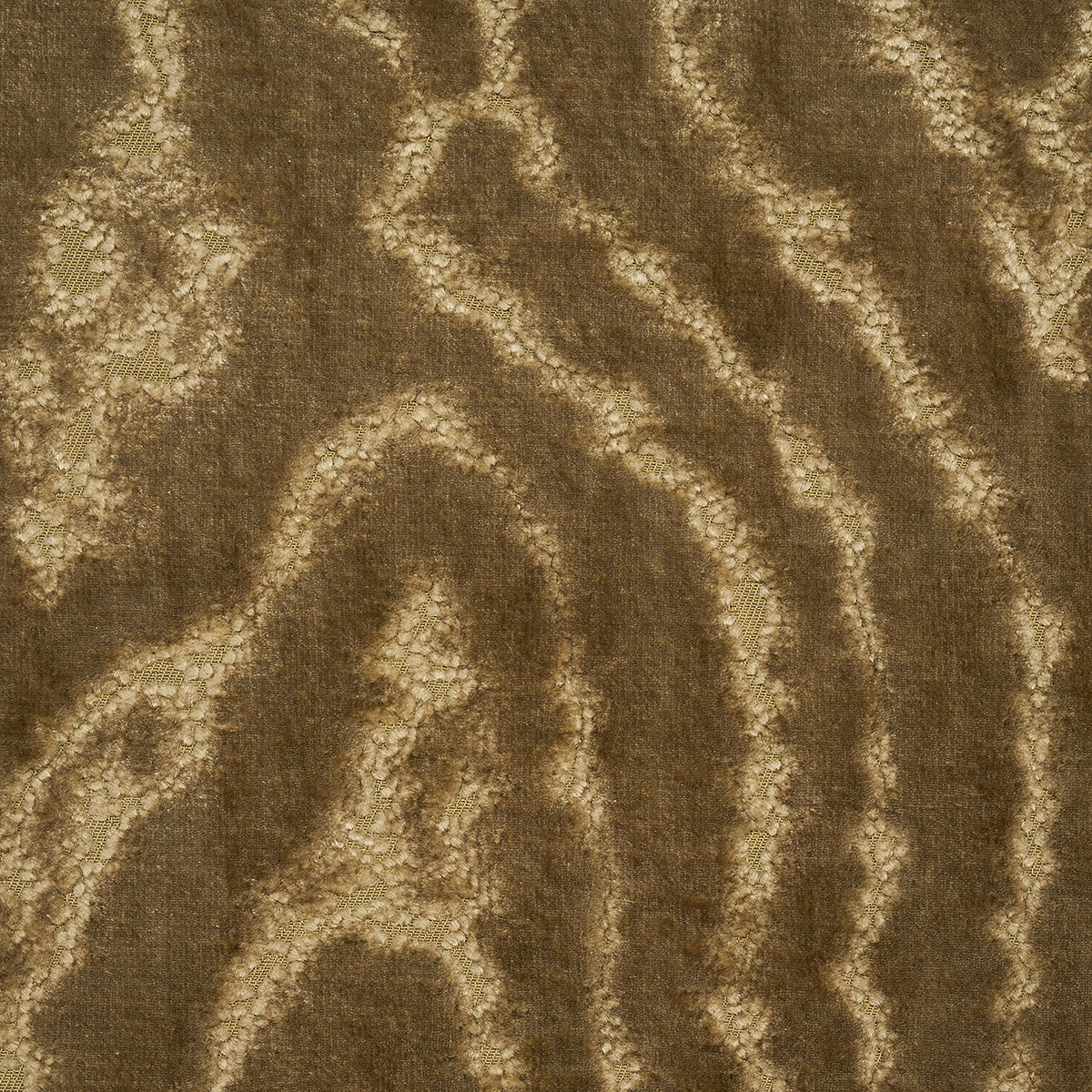 Marisa Moire Velvet - Camel - Schumacher 82750 Fabric - Schumacher Fabric
