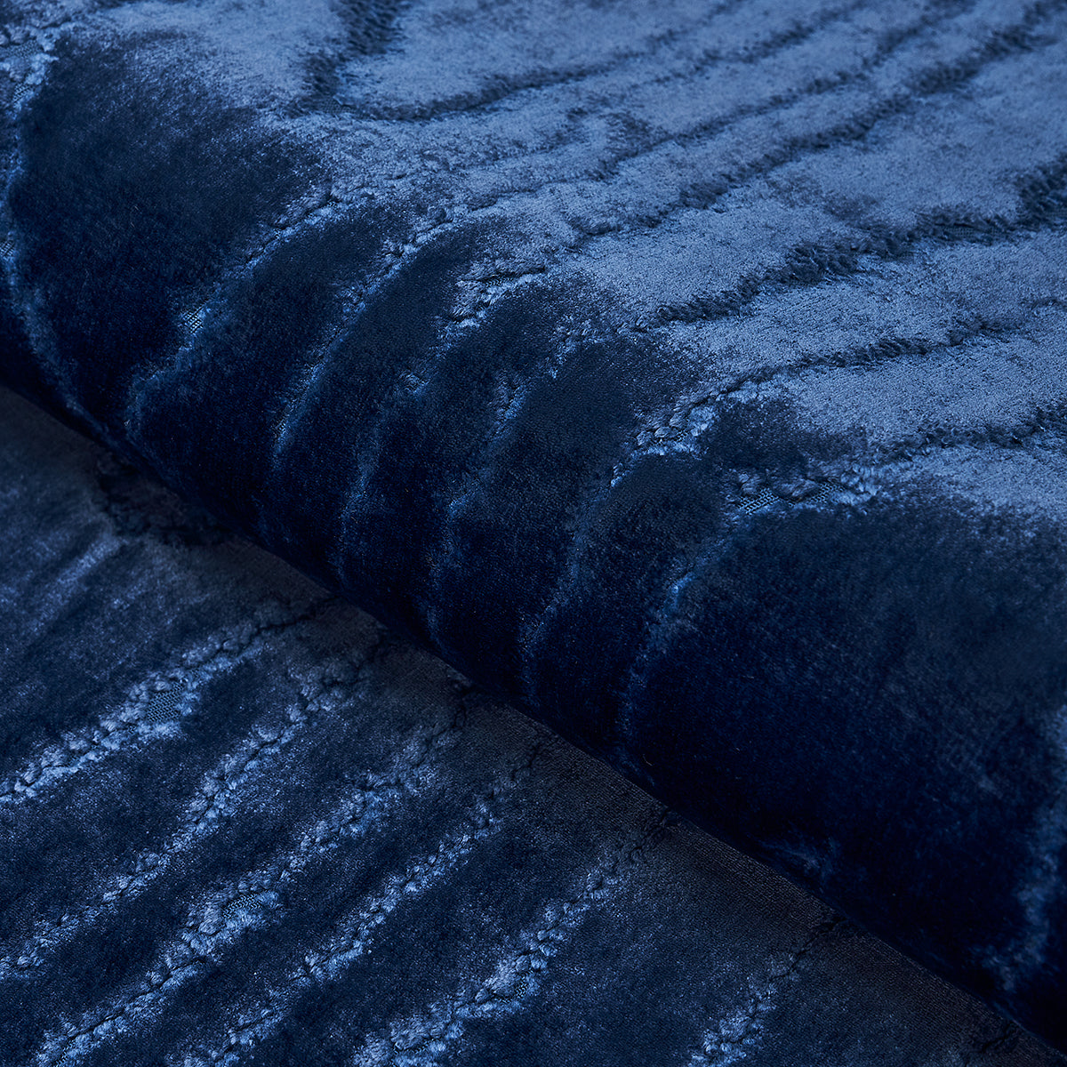 MARISA-MOIRE-VELVET-LAPIS-SCHUMACHER-82752 - Schumacher Fabric