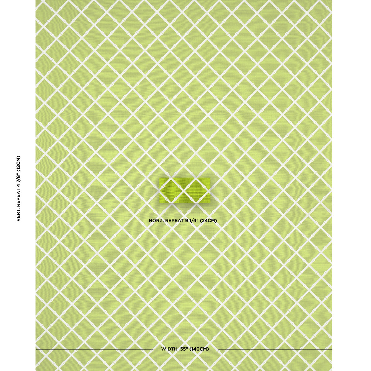 BAMBOO-TRELLIS-INDOOR-OUTDOOR-LEAF-SCHUMACHER-82760 - Schumacher Fabric