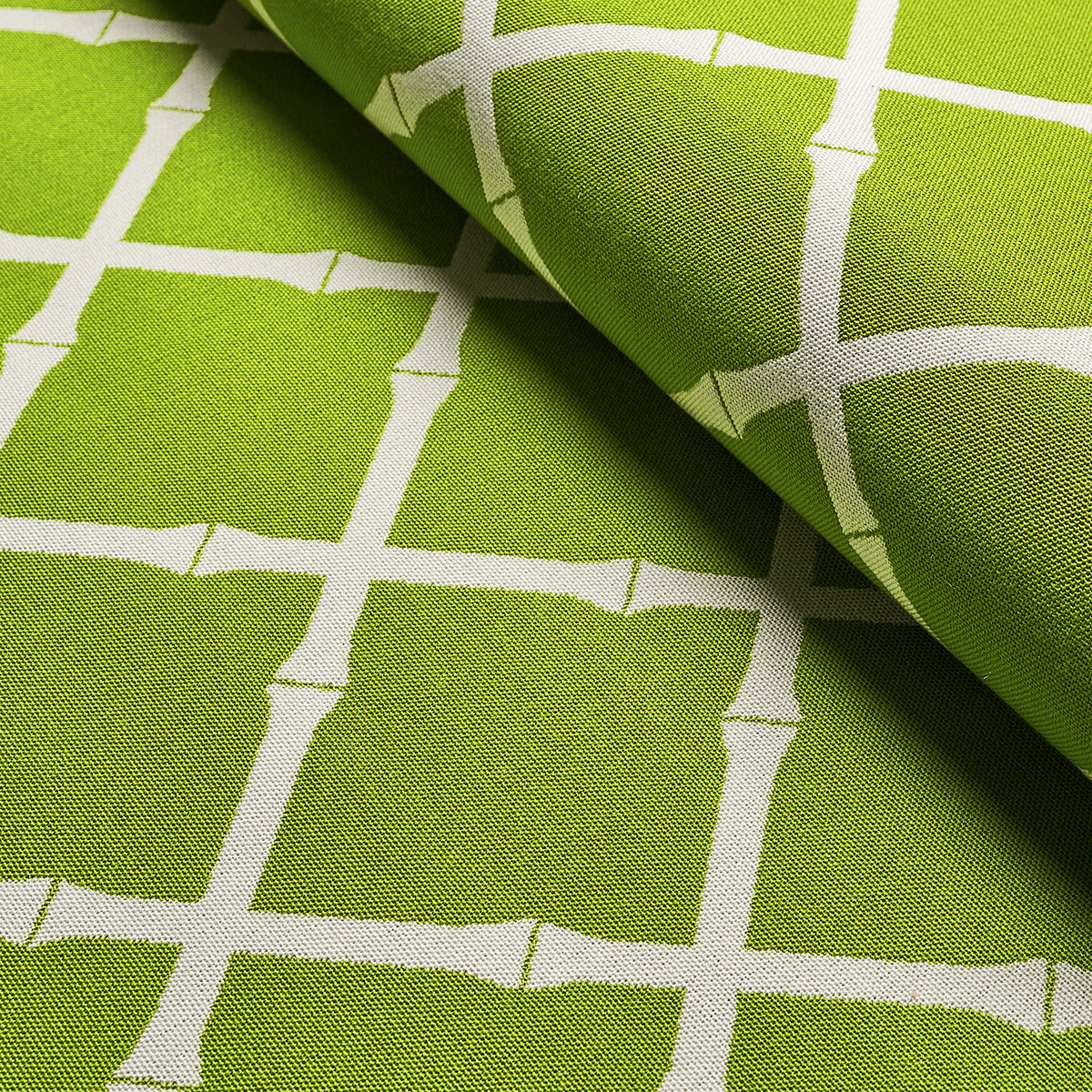 BAMBOO-TRELLIS-INDOOR-OUTDOOR-LEAF-SCHUMACHER-82760 - Schumacher Fabric