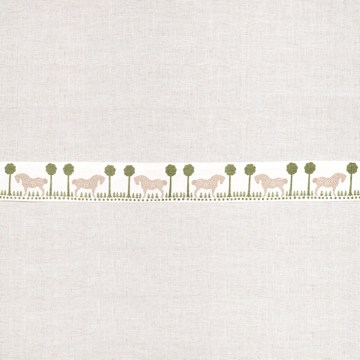 POLKA-DOT-PONY-TAPE-OLIVE-SCHUMACHER-82812 - Schumacher Trim