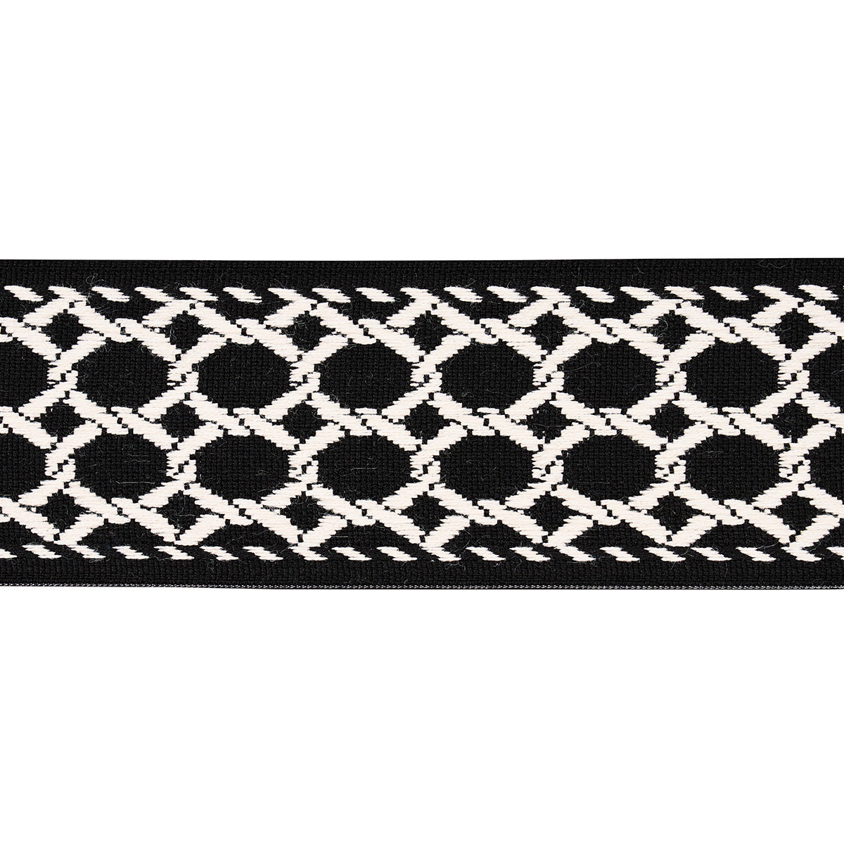 LATTICE-INDOOR-OUTDOOR-TAPE-BLACK-SCHUMACHER-82824 - Schumacher Trim